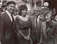 Chancellor Howell at 1986 Homecoming event