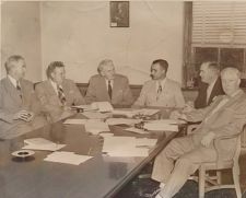 Dean Leo Jenkins at a meeting