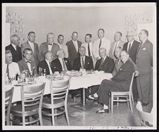 Messick and Jenkins at a luncheon