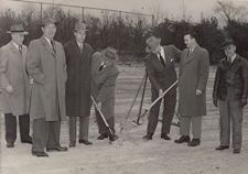 Edwin E. Rawl, Sr. at a groundbreaking