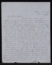 Letter from George Attmore Sparrow to Thomas Sparrow