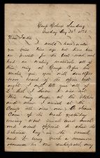 Letter from George Attmore Sparrow to Thomas Sparrow