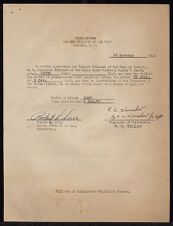 Form documenting use of labor from Tarboro N.C. prisoner of war camp