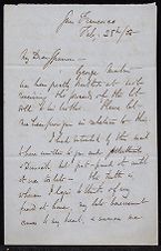 Letter from Edward Stanly to Thomas Sparrow 