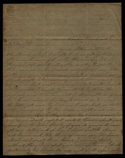 Letter from Annie Sparrow to Thomas Sparrow 