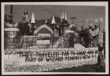 Homecoming parade float