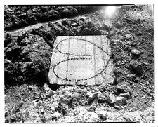 Remains of Civil War Confederate Camp Pool Neuse River Obstructions near Kinston, N.C.