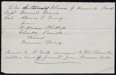 List of the crew of the Schooner Nathaniel Chase