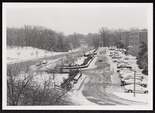 College Hill on a snowy day