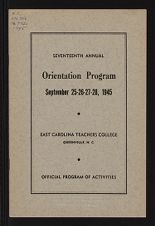 Freshman orientation program, 1945