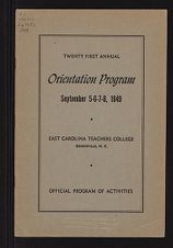 Freshman orientation program, 1949