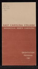 Freshman orientation program, 1961