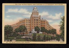 New Army and Navy Hospital, under supervision of U.S. Government, Cost $1,500,000, Hot Springs National Park, Arkansas