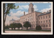 Female Department, State Hospital, Stockton, California