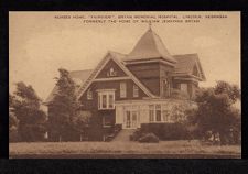 Nurses Home, "Fairview", Bryan Memorial Hospital, Lincoln, Neb.