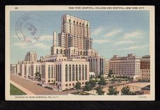 New York Hospital, College and Hospital, New York City