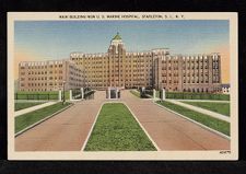 Main Building New U.S. Marine Hospital, Stapleton, S.I., N.Y.