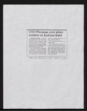 Document related to the USS WISEMAN 