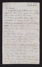 WWII Correspondence with U.S. Navy Electrician's Mate