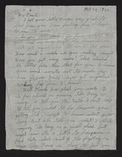 WWII Correspondence with U.S. Navy Electrician's Mate