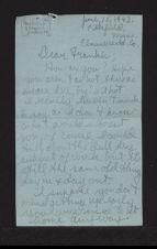 WWII Correspondence with U.S. Navy Electrician's Mate