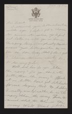 WWII Correspondence with U.S. Navy Electrician's Mate