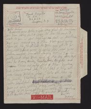 WWII Correspondence with U.S. Navy Electrician's Mate