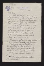 WWII Correspondence with U.S. Navy Electrician's Mate