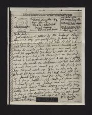 WWII Correspondence with U.S. Navy Electrician's Mate