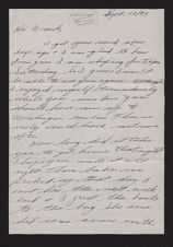 WWII Correspondence with U.S. Navy Electrician's Mate