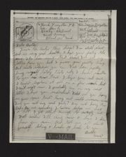 WWII Correspondence with U.S. Navy Electrician's Mate
