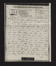 WWII Correspondence with U.S. Navy Electrician's Mate