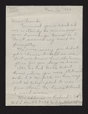 WWII Correspondence with U.S. Navy Electrician's Mate