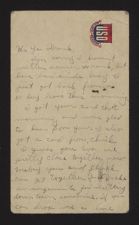 WWII Correspondence with U.S. Navy Electrician's Mate