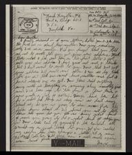 WWII Correspondence with U.S. Navy Electrician's Mate