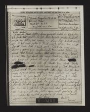 WWII Correspondence with U.S. Navy Electrician's Mate