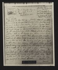 WWII Correspondence with U.S. Navy Electrician's Mate