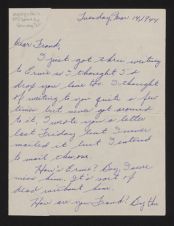 WWII Correspondence with U.S. Navy Electrician's Mate