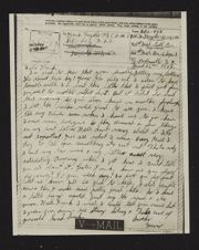 WWII Correspondence with U.S. Navy Electrician's Mate