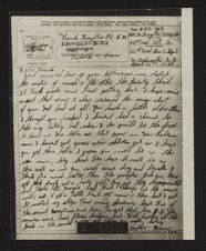 WWII Correspondence with U.S. Navy Electrician's Mate