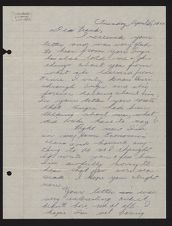WWII Correspondence with U.S. Navy Electrician's Mate