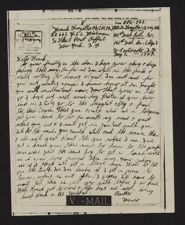 WWII Correspondence with U.S. Navy Electrician's Mate