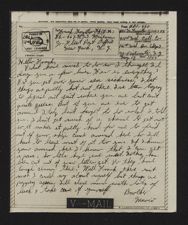 WWII Correspondence with U.S. Navy Electrician's Mate