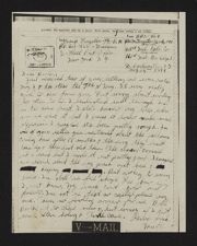 WWII Correspondence with U.S. Navy Electrician's Mate