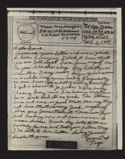 WWII Correspondence with U.S. Navy Electrician's Mate