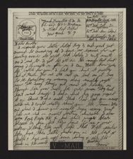 WWII Correspondence with U.S. Navy Electrician's Mate