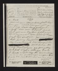 WWII Correspondence with U.S. Navy Electrician's Mate