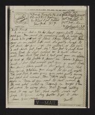 WWII Correspondence with U.S. Navy Electrician's Mate