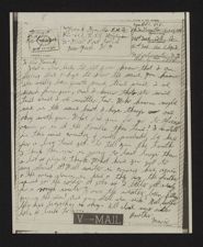 WWII Correspondence with U.S. Navy Electrician's Mate