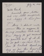 Mostly WWII Correspondence with U.S. Navy Electrician's Mate